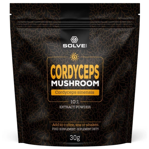 Solve Labs - CORDYCEPS 10:1 MUSHROOM POWDER Solve Labs - CORDYCEPS 10:1 MUSHROOM POWDER